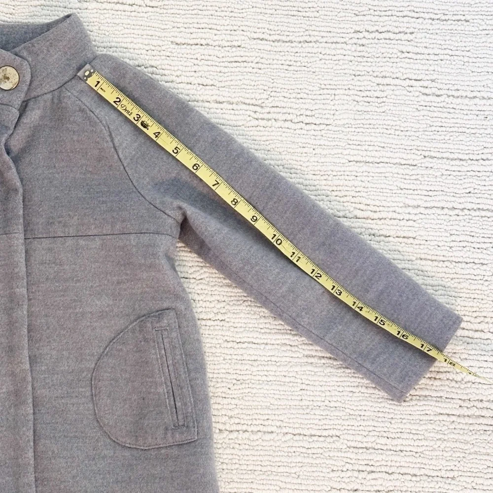 TAHARI Toddler Girls 4T Gray Peacoat Jacket Classic Cozy Church Special Events